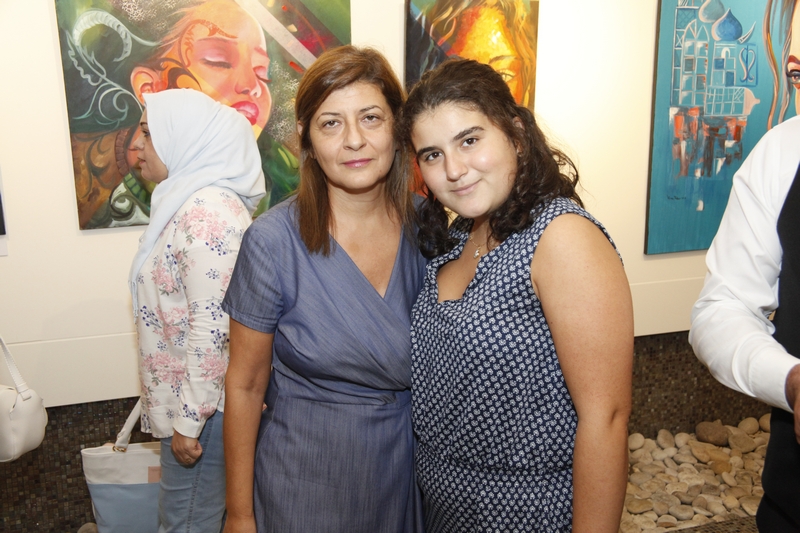 Opening of Nina Taher's Solo Exhibition 'Woman'